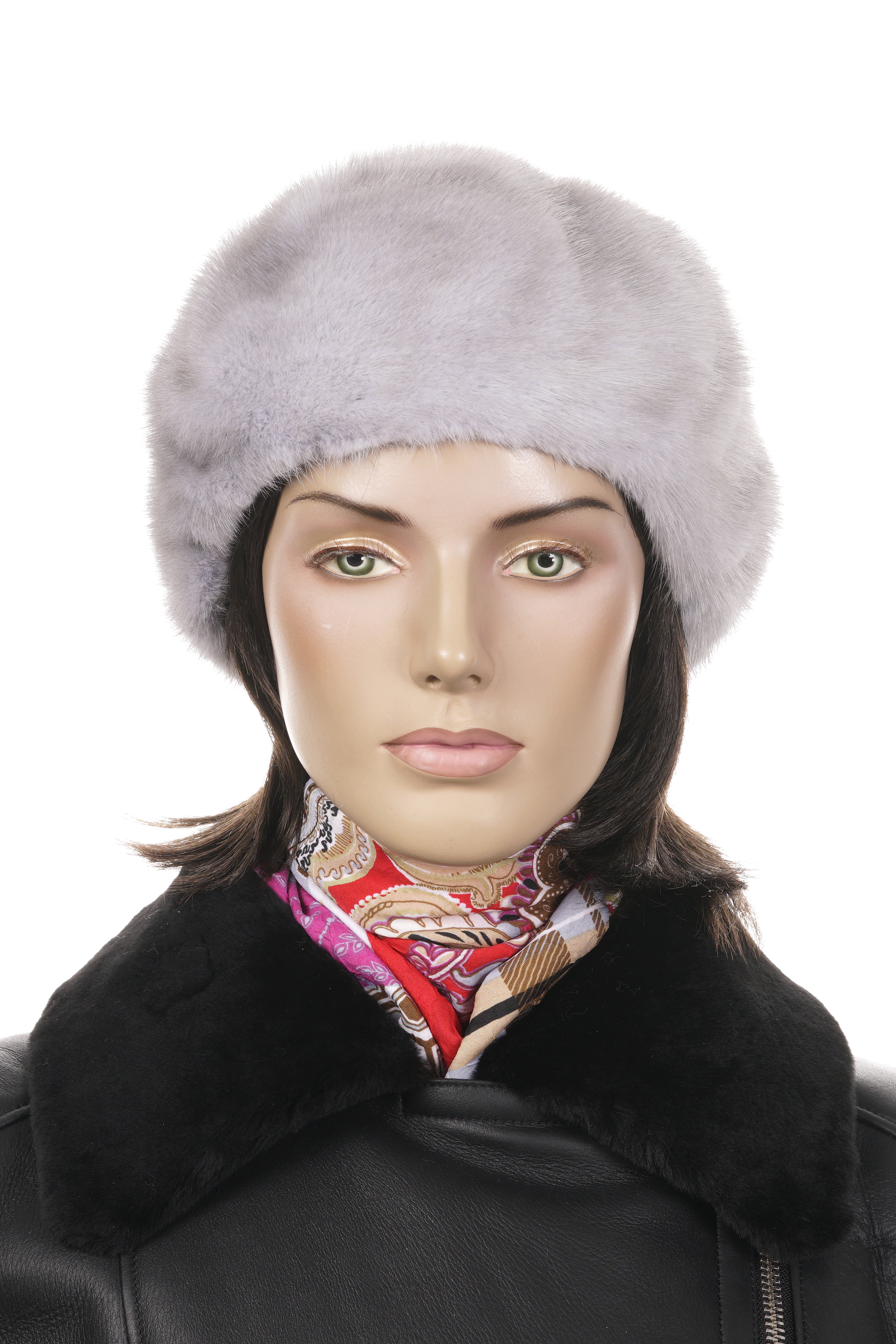 Шапка женская из норки 8015446-10