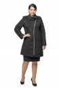 Женское пальто из текстиля с воротником 8002726