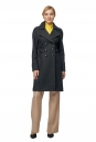Женское пальто из текстиля с воротником 8003062