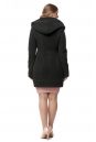Женское пальто из текстиля с капюшоном 8012094-3