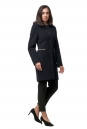 Женское пальто из текстиля с капюшоном 8012204-2