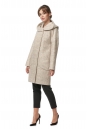 Женское пальто из текстиля с капюшоном 8012937-2