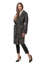 Женское пальто из текстиля с воротником 8013519-2