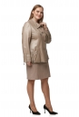 Женская кожаная куртка из натуральной кожи с воротником 8014666-2
