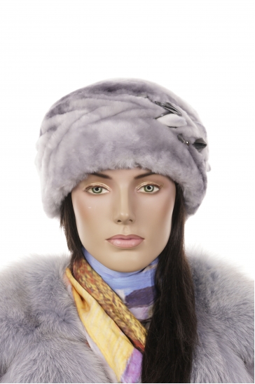 Шапка женская из мутона