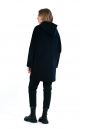 Женское пальто из текстиля с капюшоном 8015371-2