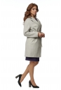 Женское пальто из текстиля с воротником 8016345-2