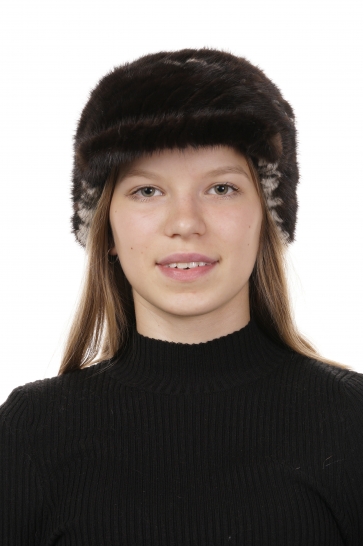 Шапка женская из норки