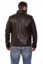 Мужская кожаная куртка из натуральной кожи на меху с воротником 8022689-8