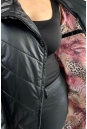Женское пальто из текстиля с капюшоном 8024030-6