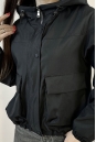 Ветровка женская из текстиля с капюшоном 8024148-6